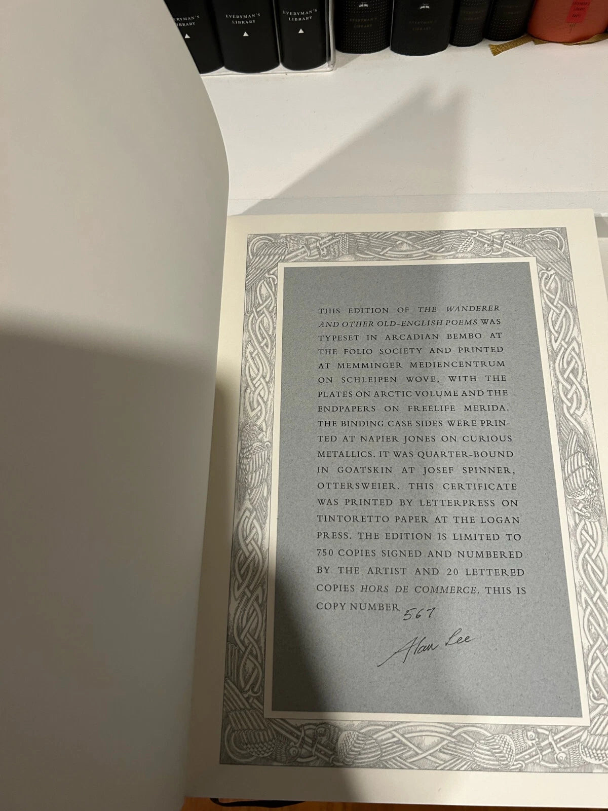 Folio Society - The Wanderer - Limited Edition