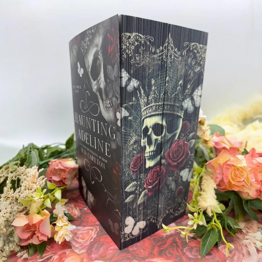 Haunting Adeline & Hunting Adeline by H.D. Carlton with Stenciled Edges Special Edition